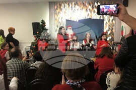 Турция - Истанбул - Българско неделно училище - ученици - Коледно тържество