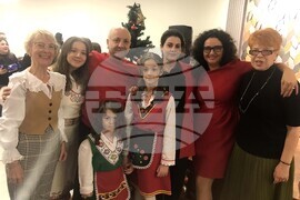 Турция - Истанбул - Българско неделно училище - ученици - Коледно тържество