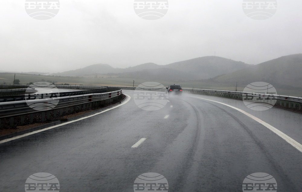 Сливница - магистрала - дъжд