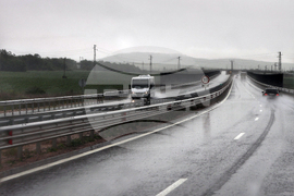 Сливница - магистрала - дъжд