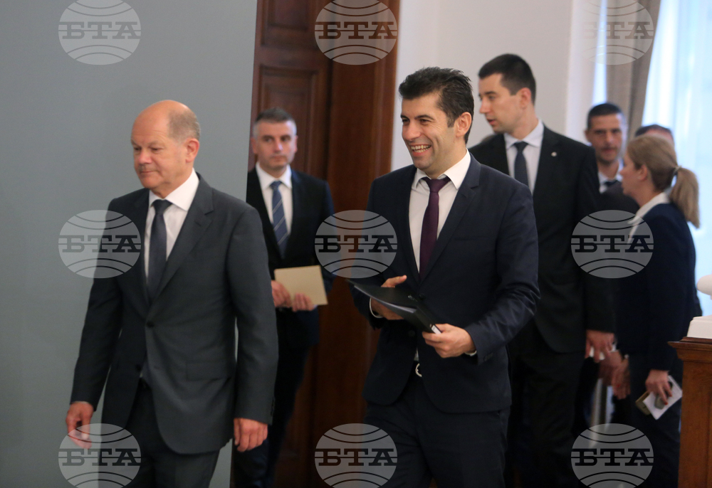 Кирил Петков - Олаф Шолц - среща