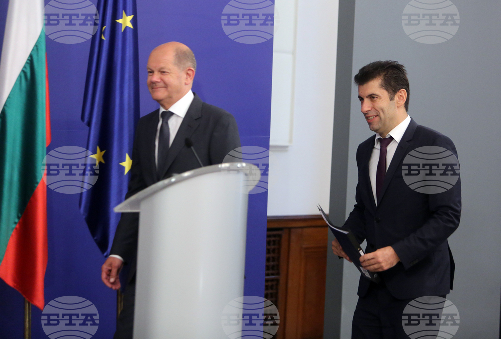 Кирил Петков - Олаф Шолц - среща