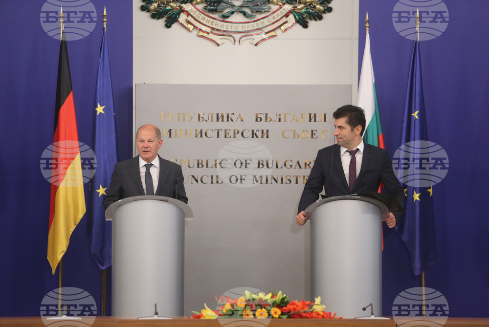 Кирил Петков - Олаф Шолц - среща