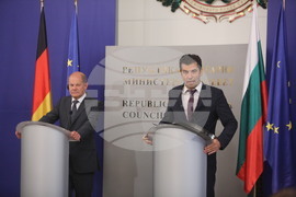 Кирил Петков - Олаф Шолц - среща