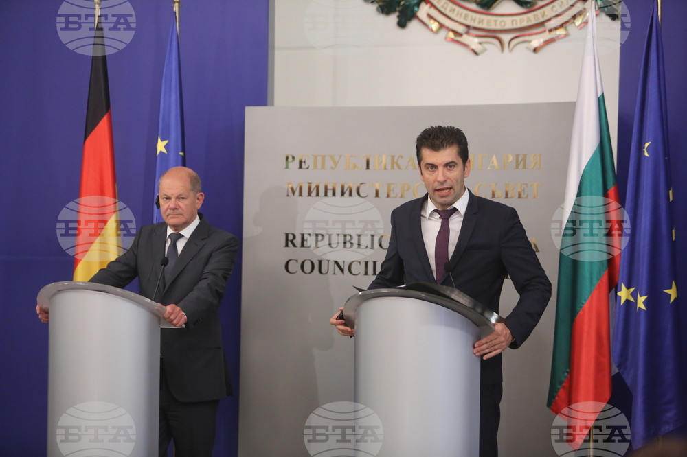 Кирил Петков - Олаф Шолц - среща