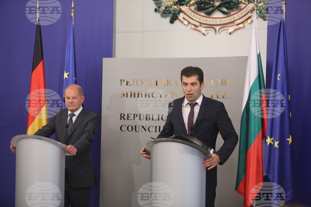 Кирил Петков - Олаф Шолц - среща