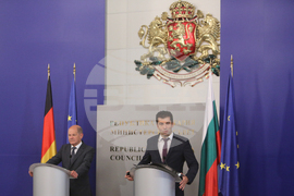 Кирил Петков - Олаф Шолц - среща