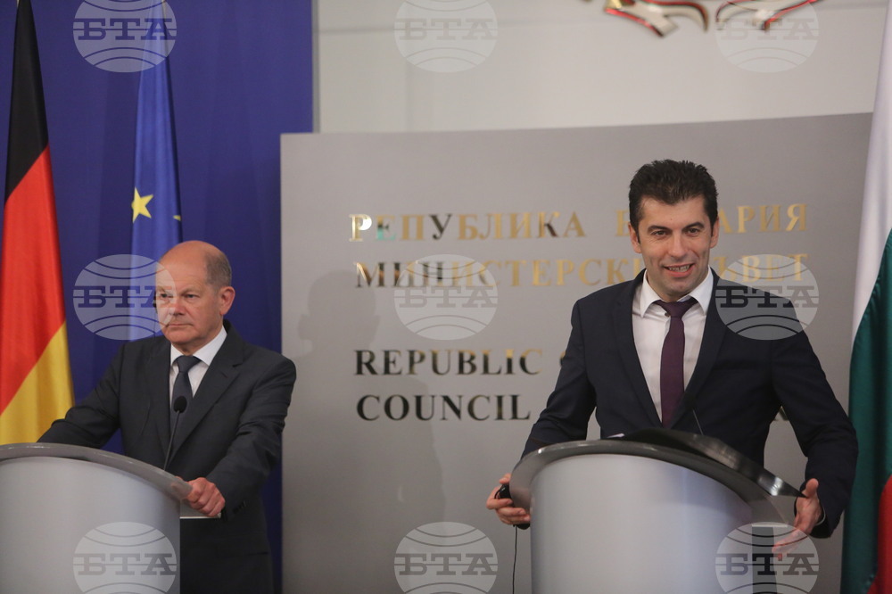 Кирил Петков - Олаф Шолц - среща