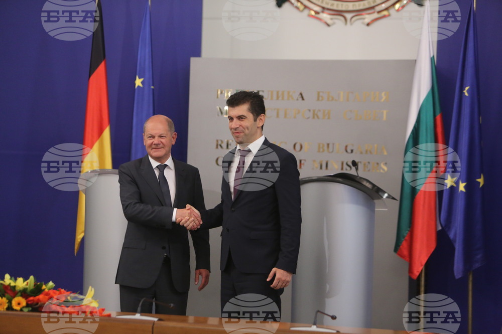 Кирил Петков - Олаф Шолц - среща