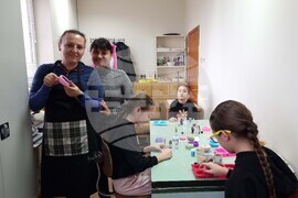 Разград - коледна работилница - сапуни