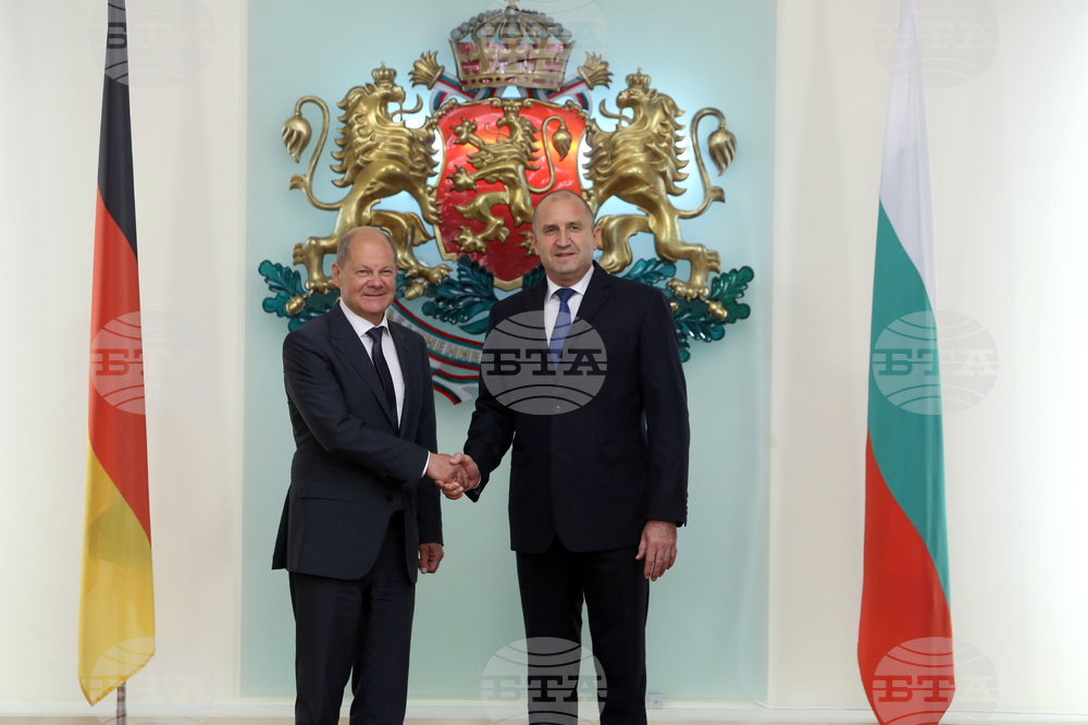 Румен Радев - Олаф Шолц - среща