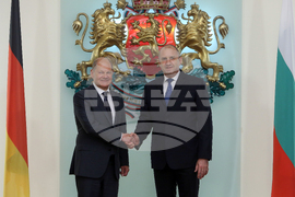 Румен Радев - Олаф Шолц - среща