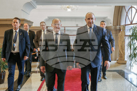 Румен Радев - Олаф Шолц - среща