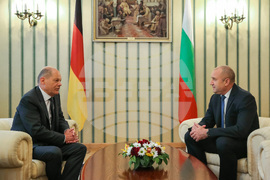 Румен Радев - Олаф Шолц - среща