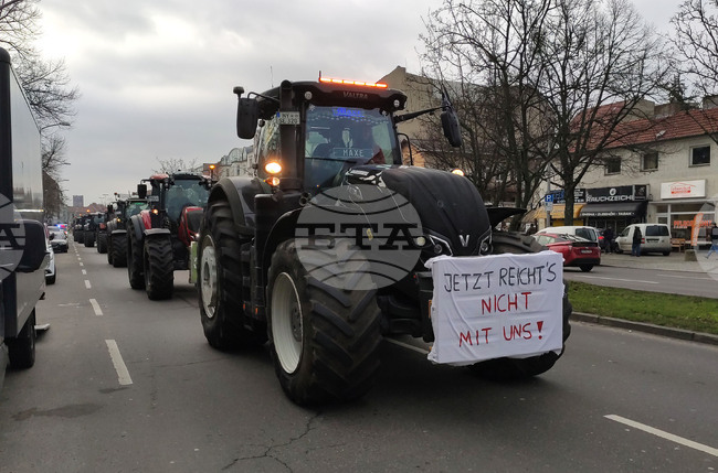 Германия - фермери - протест