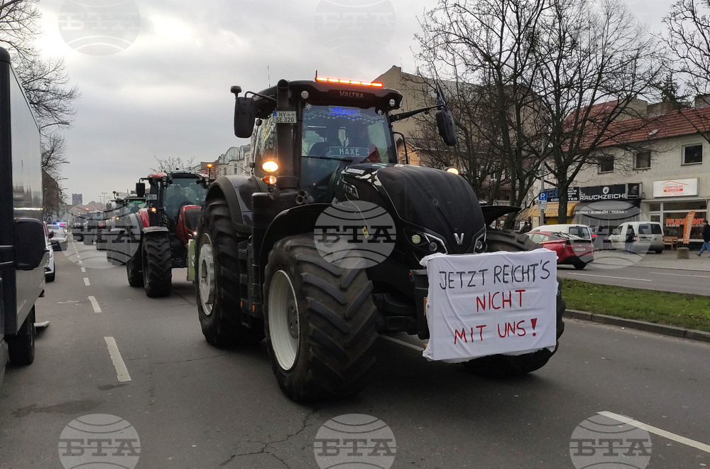 Германия - фермери - протест