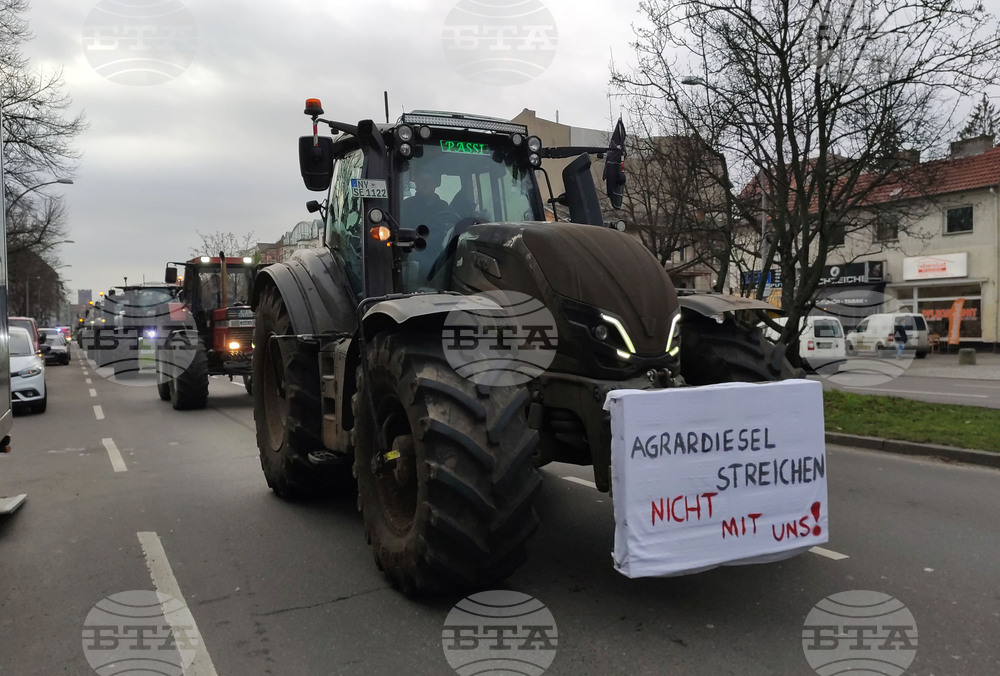 Германия - фермери - протест