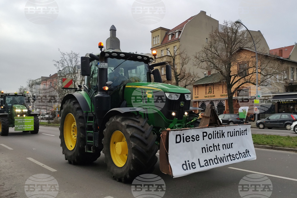 Германия - фермери - протест