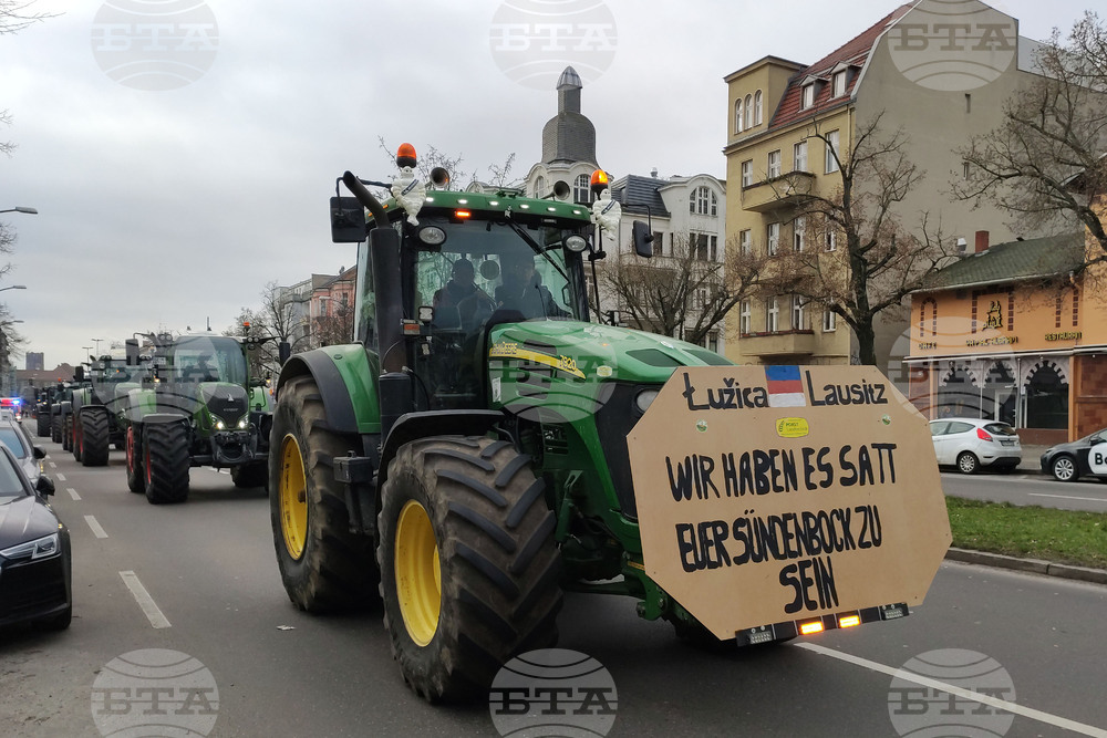 Германия - фермери - протест