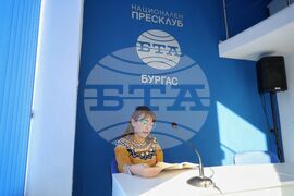 Национален пресклуб на БТА Бургас - Алберта Алкалай - интервю