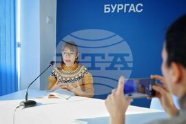 Национален пресклуб на БТА Бургас - Алберта Алкалай - интервю
