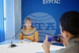 Национален пресклуб на БТА Бургас - Алберта Алкалай - интервю