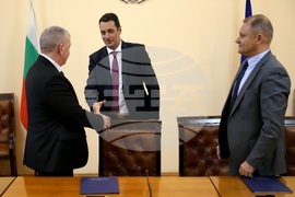 Министерство на транспорта - подписване