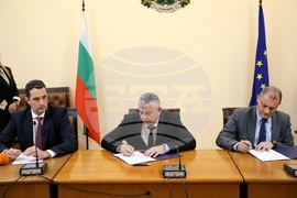 Министерство на транспорта - подписване