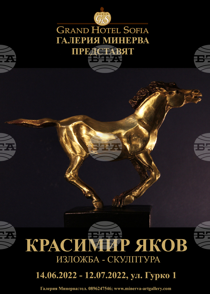 Плевенският скулптор Красимир Яков представя трета самостоятелна изложба в София