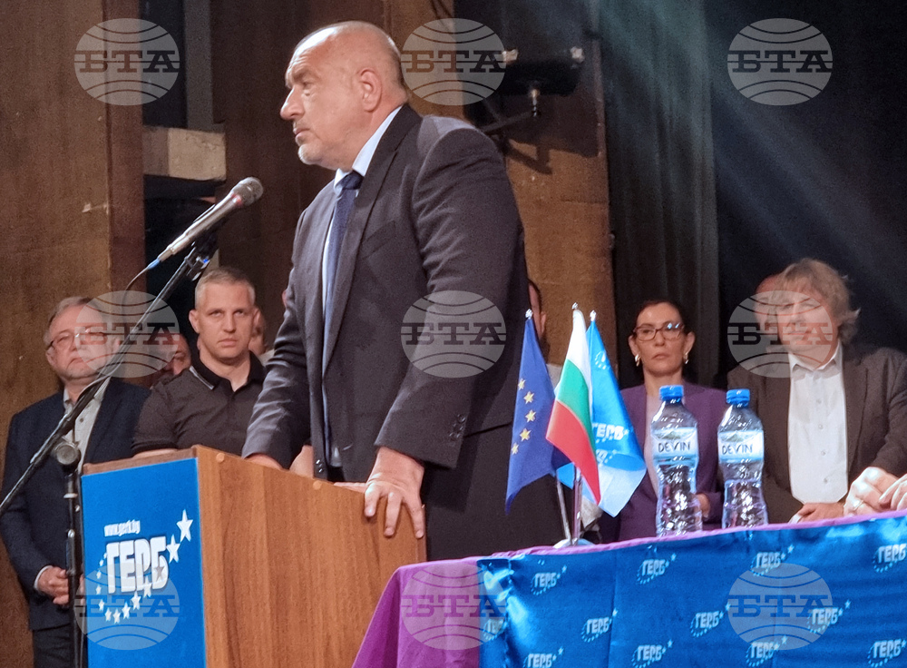 Най-добрата актуализация на бюджета е оставката на правителството, заяви лидерът на ГЕРБ Бойко Борисов във Велико Търново