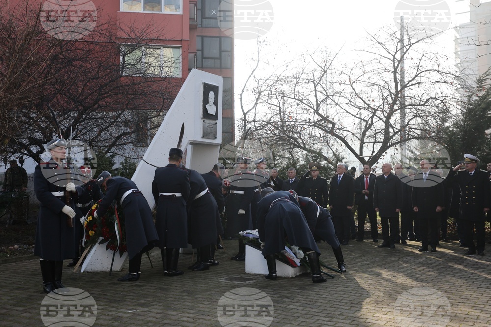 Паметник на капитан Димитър Списаревски - церемония