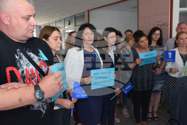 Русе - НЗОК - протест