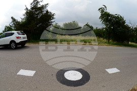 Село Лудогорци - маркери - ортофото заснемане