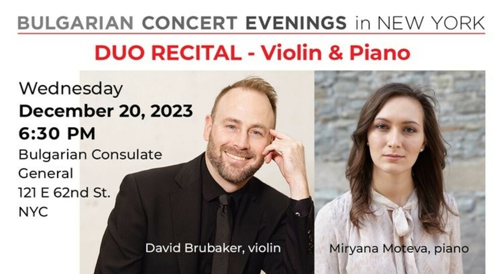 Bulgarian Concert Evenings Event Held in New York