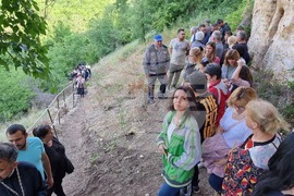 Алфатар - скални манастири - Света Божествена архиерейска литургия