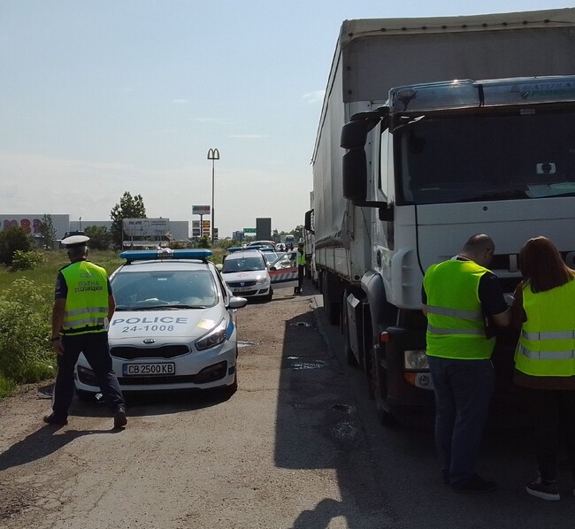 Инспекцията по труда съдейства на Пътна полиция в общоевропейска инспекционна кампания 