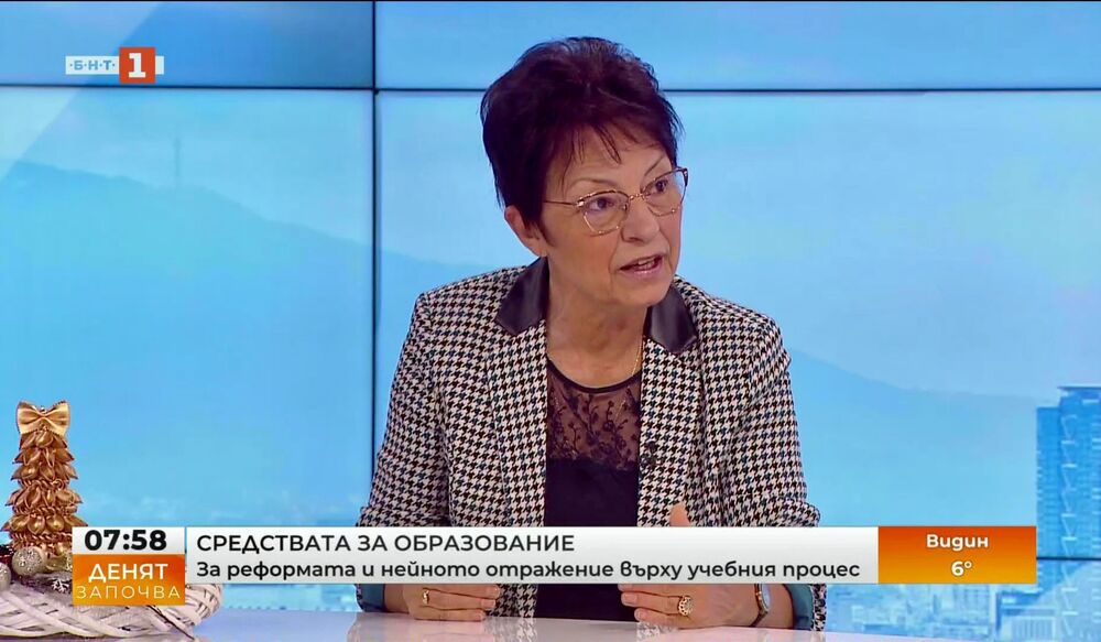 Ирена Анастасова: Образованието ще остане недофинансирано с новия бюджет