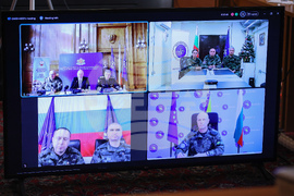 Министерство на отбраната - военни контингенти - видеоконферентна връзка