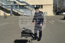 Полиция - принудително спиране - помощни средства