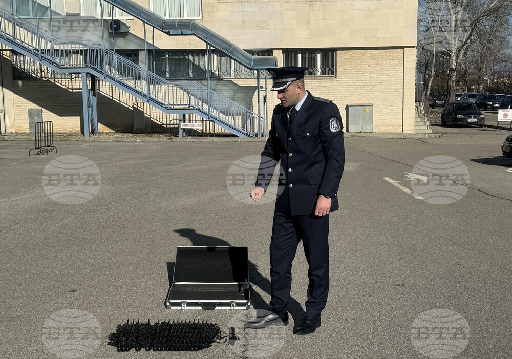 Полиция - принудително спиране - помощни средства