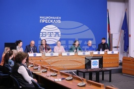 Национален пресклуб на БТА-София - деца - бежанци - пресконференция