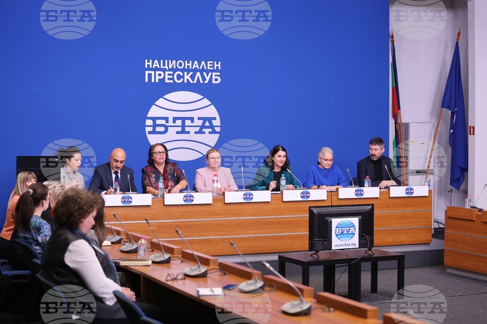 Национален пресклуб на БТА-София - деца - бежанци - пресконференция