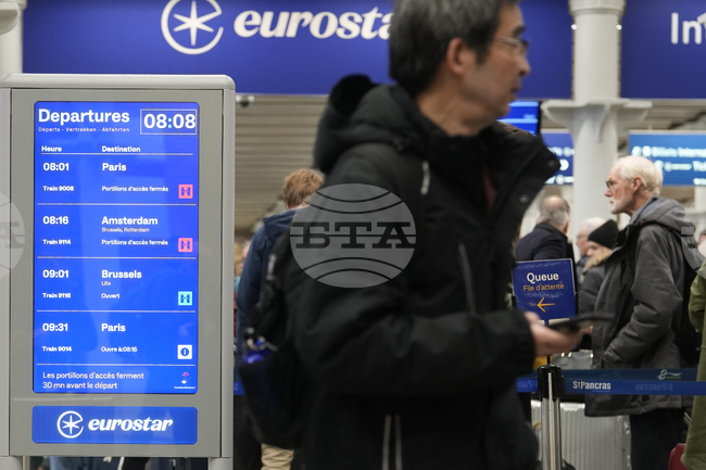 Операторът „Гетлинк“ очаква „постепенно възстановяване“ на жп трафика в тунела под Ламанша към 16 ч. българско време