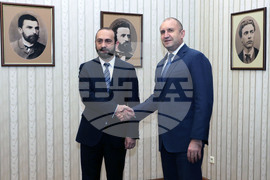 Румен Радев - Арарат Мирзоян - среща