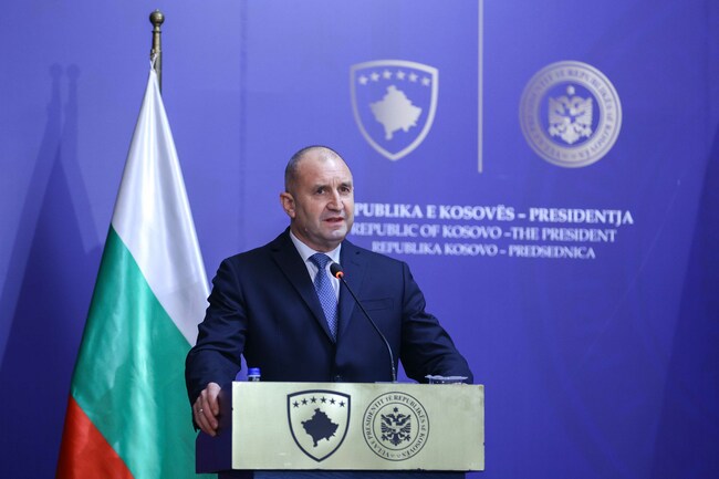 Румен Радев: Можете да разчитате на нашата последователна подкрепа за вашето усилие за изграждане на Косово като модерна, демократична държава