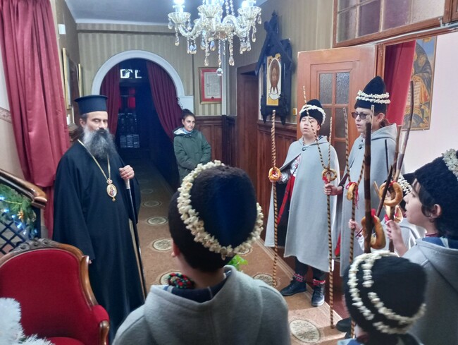 Във Видин коледари наричаха за здраве и благополучие