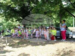 Йордан Йовчев, кметът Илко Стоянов и Александър Личев откриха новоизградена стрийт фитнес площадка в Благоевград