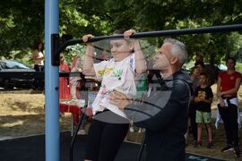 Благоевград - Йордан Йовчев - спортна площадка - откриване