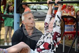 Благоевград - Йордан Йовчев - спортна площадка - откриване