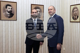 Румен Радев - Арарат Мирзоян - среща